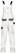 Dassy Classic Versailles Tweekleurige bretelbroek met kniezakken 400124