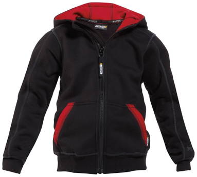 Dassy Kids Watson Kids Sweater met lange rits en kap 300391
