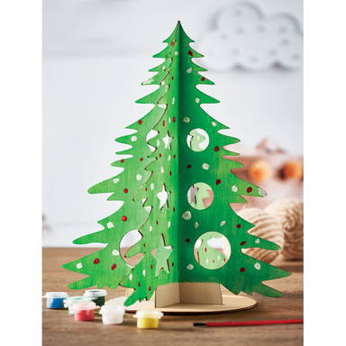 TREE AND PAINT DIY houten kerstboom