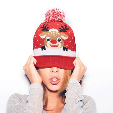 SHIMAS HAT Gebreide kerstmuts