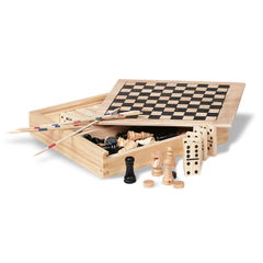 TRIKES 4 Spelletjes in houten doos