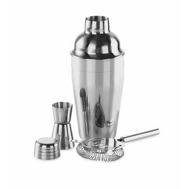 FIZZ Chroomkleurige cocktailset