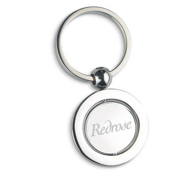 GLOBY Metalen sleutelhanger