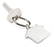 HEIM Metalen sleutelhanger huis