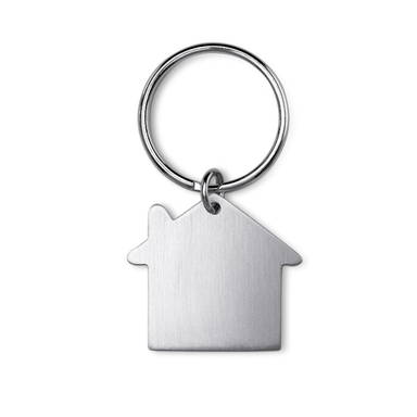 HEIM Metalen sleutelhanger huis