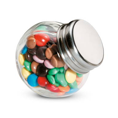 CHOCKY Chocolade in glazen potje