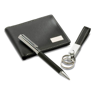 ELEGANCI 3-Delige PU cadeauset