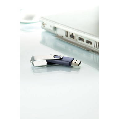 Twister USB stick 4 GB - Blauw