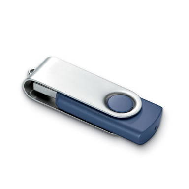 Twister USB stick 4 GB - Blauw