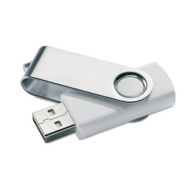 Twister USB stick 8 GB - Wit