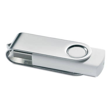 Clé USB Twister 16 Go - Blanc