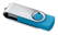 Twister USB stick 16 GB - Turquoise