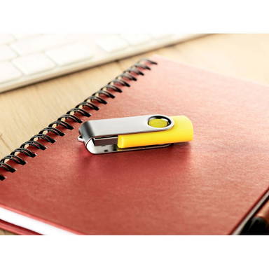 Clé USB Twister 16 Go - Jaune