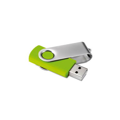Clé USB Twister 16 Go - Citron vert