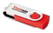 Twister USB stick 16 GB - Rood