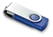 Twister USB stick 16 GB - Royal blauw