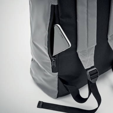 BRIGHT ROLLPACK Reflecterende rolltop rugzak
