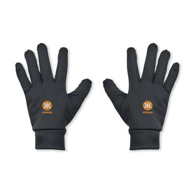 Touchscreen-Sporthandschuhe - Schwarz