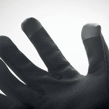 Touchscreen-Sporthandschuhe - Schwarz
