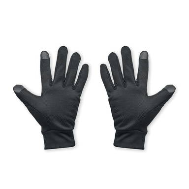 Touchscreen-Sporthandschuhe - Schwarz