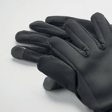 Touchscreen-Sporthandschuhe - Schwarz