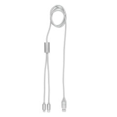 CABLONG 2 in 1  lange oplaadkabel