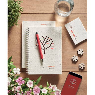 SEED BOOK A5 notitieboekje zaadpapier