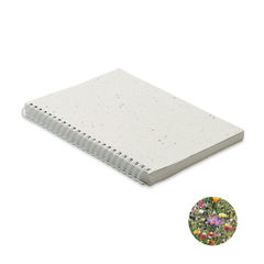 SEED RING A5 notitieboekje zaadpapier