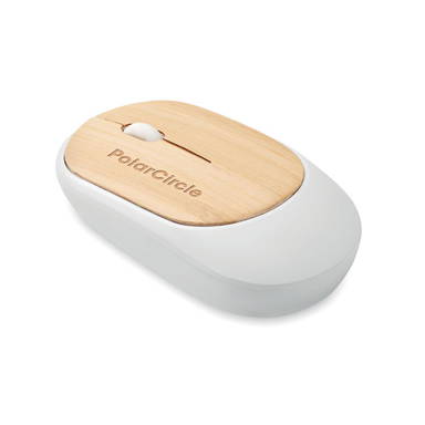 CURVY BAM Bamboe draadloze muis