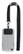 Lanyard telefoonhouder | 20 mm - Zwart