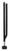 Lanyard telefoonhouder | 20 mm - Zwart