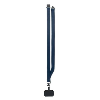 Lanyard telefoonhouder | 20 mm - Blauw