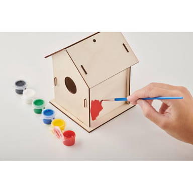 PAINTHOUSE DIY houten vogelhuisje