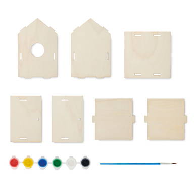 PAINTHOUSE DIY houten vogelhuisje
