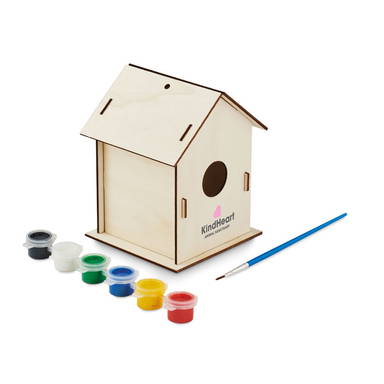 PAINTHOUSE DIY houten vogelhuisje