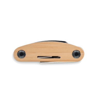 MANO Zakformaat bamboe multi-tool
