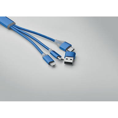 BLUE 4 in 1 oplaadkabel type C