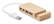 HUBSTAND Bamboe USB hub 4 poorten