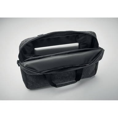 PLANA 15 inch RPET vilten laptoptas