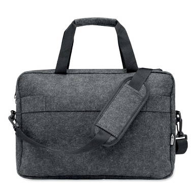 PLANA 15 inch RPET vilten laptoptas