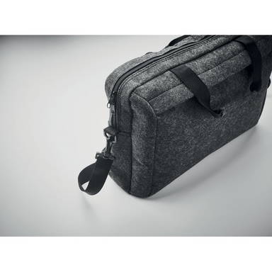PLANA 15 inch RPET vilten laptoptas