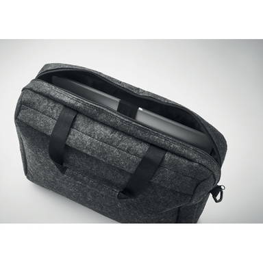 PLANA 15 inch RPET vilten laptoptas