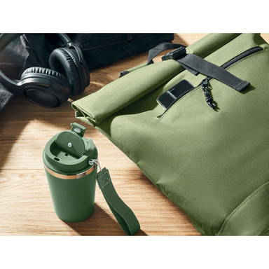 IREA 600D polyester rolltop rugzak