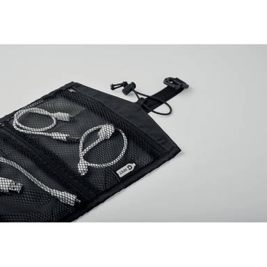 TRAVELI 210D RPET reis kabel organizer