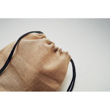 FUKURO Jute rugzakje met koord