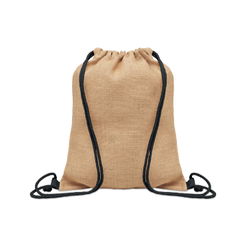 FUKURO Jute rugzakje met koord