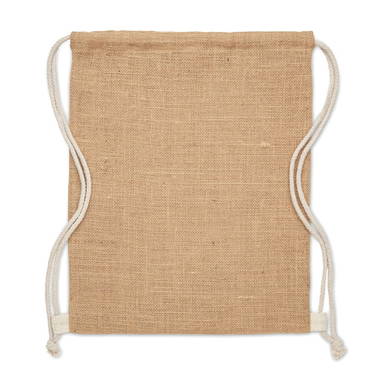 FUKURO Jute rugzakje met koord