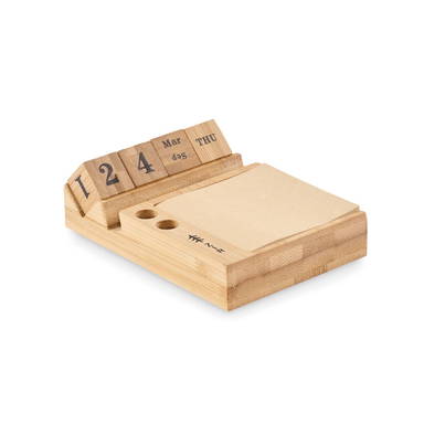 BOOTOP Bamboe bureaukalender