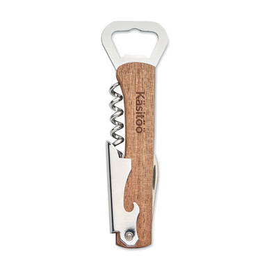 WOOL 3 in 1 acacia flesopener