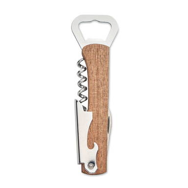 WOOL 3 in 1 acacia flesopener